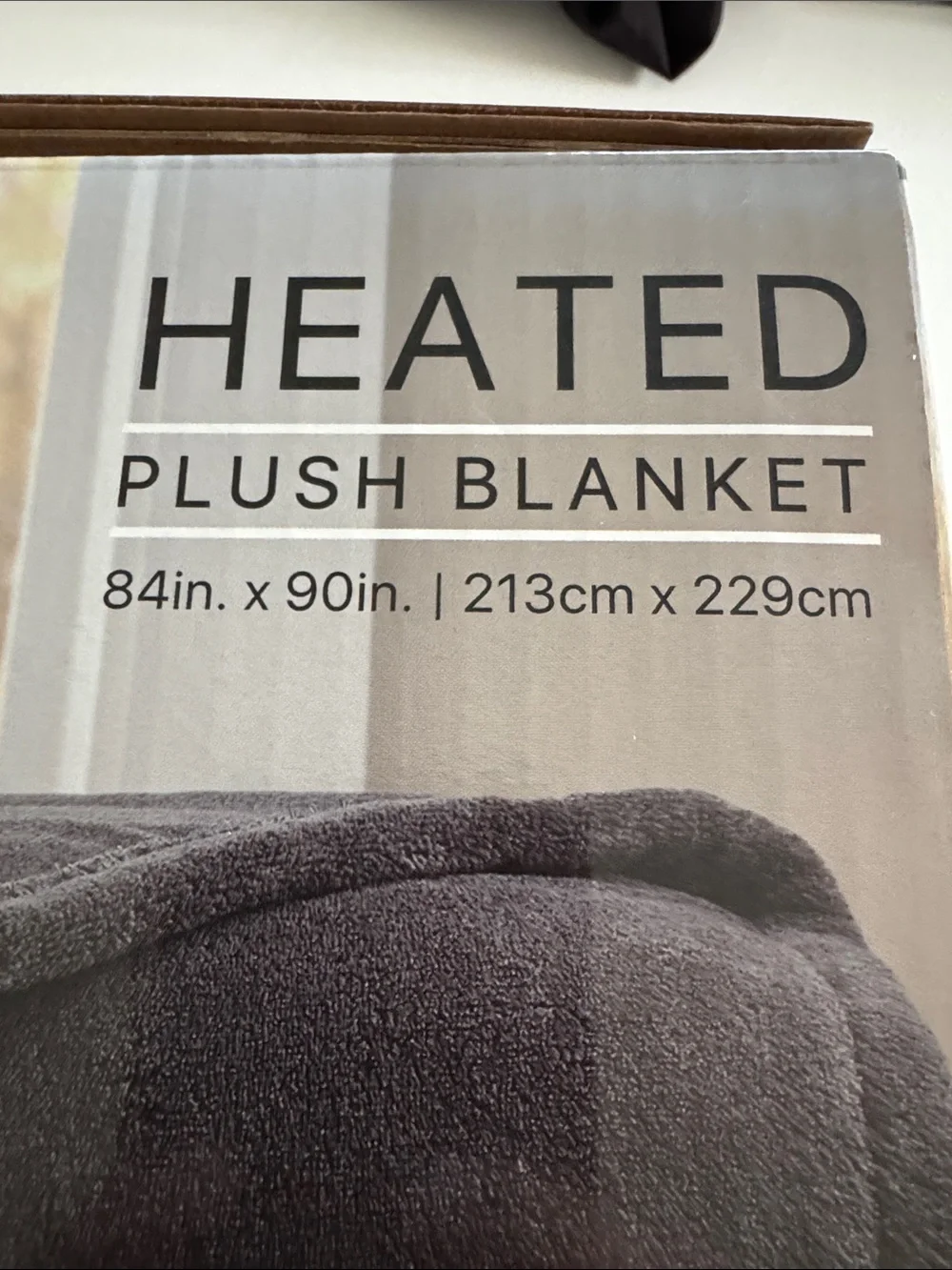 Heated Electric Blanket Queen Red Fleece Beautyrest